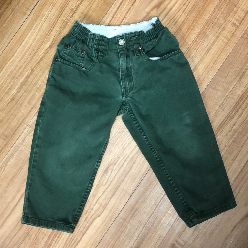 ⭐️⭐️💚Gap green jeans EUC